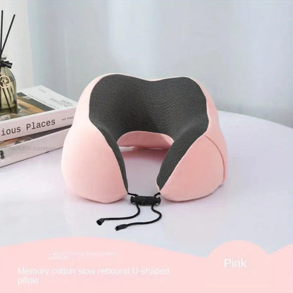 U-Shaped Travel Pillow - Ergonomic Support for Travel and Sleep 