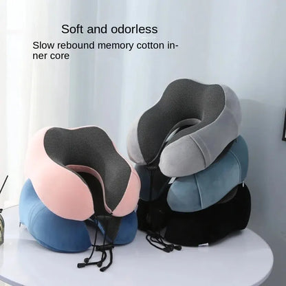 U-Shaped Travel Pillow - Ergonomic Support for Travel and Sleep 