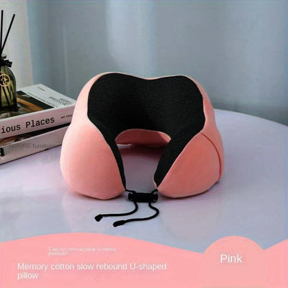 U-Shaped Travel Pillow - Ergonomic Support for Travel and Sleep 