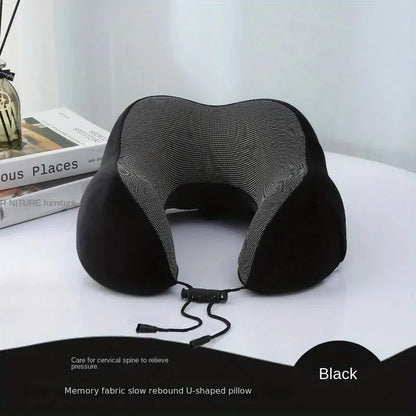 U-Shaped Travel Pillow - Ergonomic Support for Travel and Sleep 